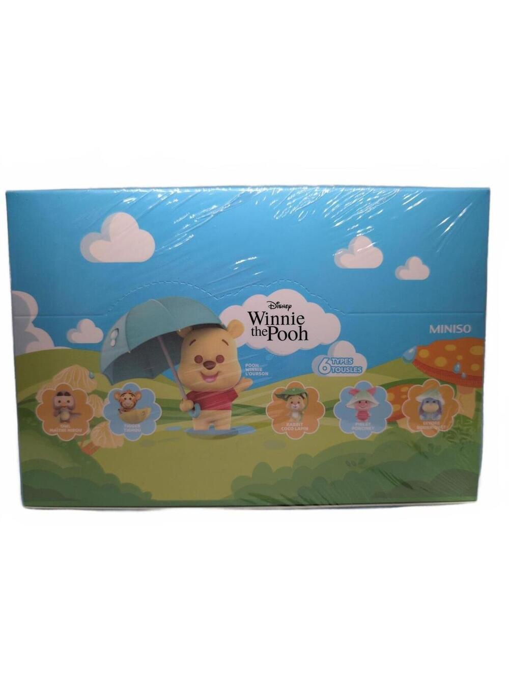 Winnie The Pooh Rainy Season Full Case Sealed Blind Boxes Miniso Collectible